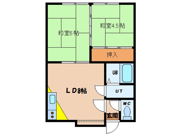 ロピアナカムラの物件間取画像